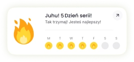 Juhu! 5 Dzień serii!